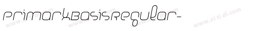PrimarkBasis Regular字体转换